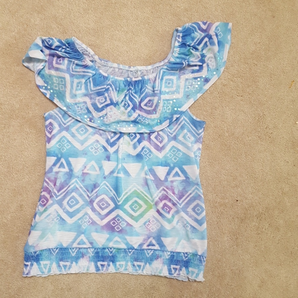 Girls Sleeveless Shirt